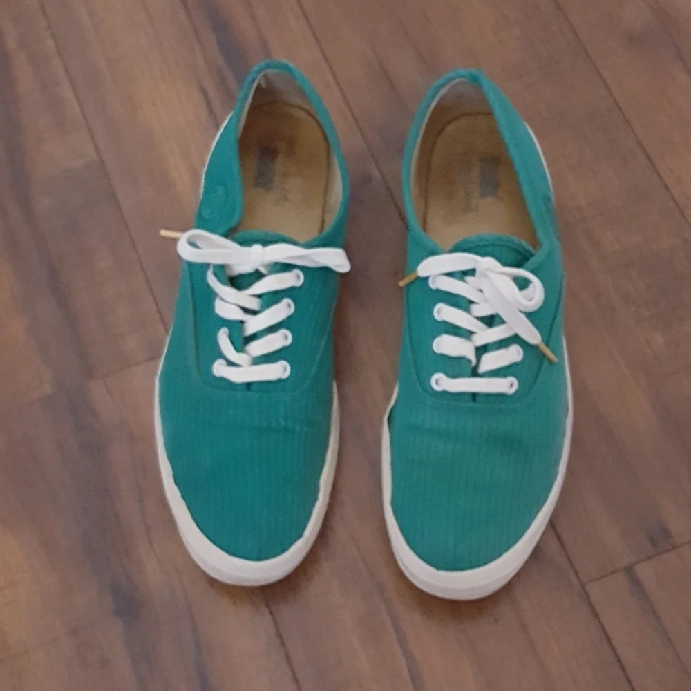 Keds - Vintage‎ Original Green Corduroy Sneakers